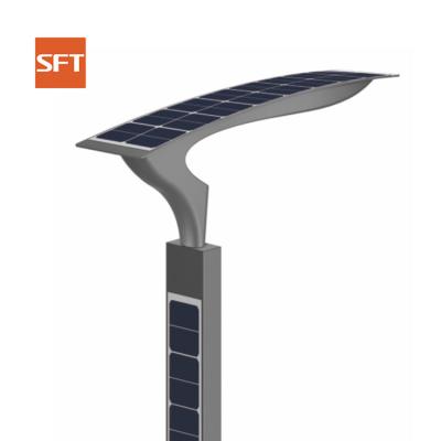 China ROAD Solar Street Light 6 Meters Outdoor Sensor PIR Street Lamp All Size In One Outdoor Solar Lights For Garden Pathway for sale