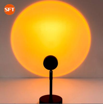 China Modern Nordic Ambient Lights Living Room Position Lamp Modern Sunset Aura LED Table Lamp For Decor for sale