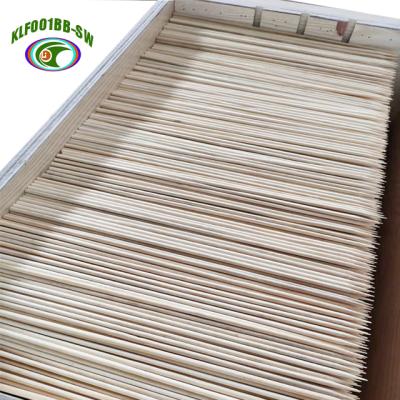 China Disposable Biodegradable Sustainable Round Bamboo Sticks Easily Cleaned For Skewers GRILL BBQ Kebab Snack for sale