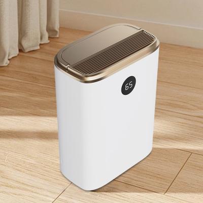 China 5.5L White Rotary Dehumidifier Air Cleaner Purifier With Display for sale