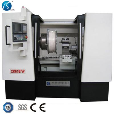 China Used 28 Inch Car Alloy Rim Wheel CNC Repair Turn CK6187W Wheel Repair Machine Wheel Repair Lathe CK6190W for sale