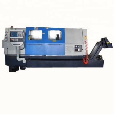 China Hydraulic CNC Lathe Machine CNC550B With Power Turret Live Tools CNC150Bcnc250B cnc350Bcnc450Bcnc550B for sale