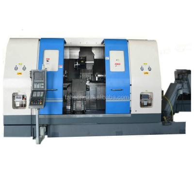 China oblique bed lathe mill and drill CNC250B CNC turning center with live tools CNC250B for sale