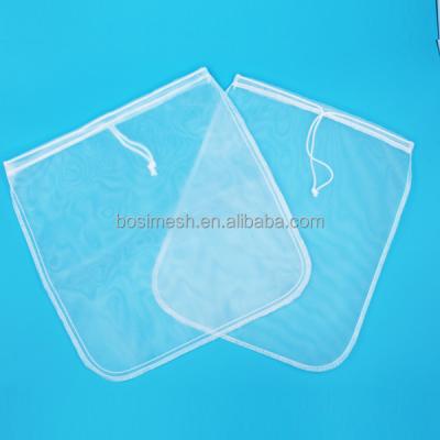 China food & Amazon Factory Hot Sales Nylon Beverage Nut Milk Filter Bag for sale