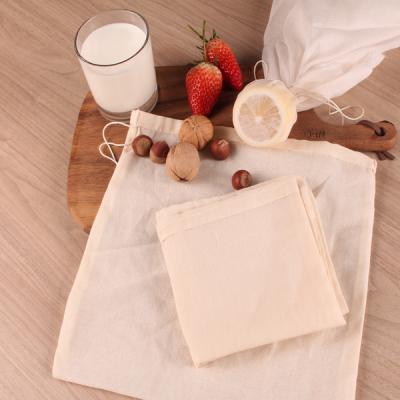 China BOSI Viable 50cm x 50cm Grade90 100% Pure Unbleached Cotton Muslin Cloth for straining brew coffee strainer for sale