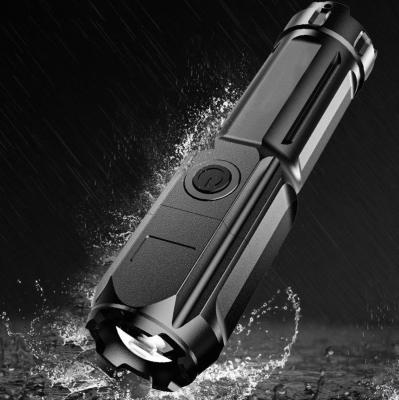 China ABS Strong Buzz Light Flashlight Camping Outdoor Portable Home Lighting Flashlight for Emergency Situation and Outdoor Mini Flashlight for sale