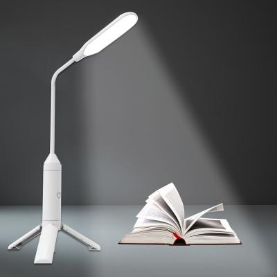 China Modern Foldable Rechargeable Night Light USB Table Light Eye Protection Portable Table Lamp 3 Modes Dimmable Touch LED Desk Lamp for sale