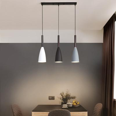 China Modern 3 Pendant Lighting Nordic Minimalist Pendant Lights Above Dining Table Kitchen Island Lamps Hanging Lights E27 for sale