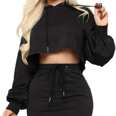 China Breathable MI-LING Sweatshirt Hoodies Lady Tracksuit Hoodies Women Custom Hoody Long Sleeve Sweatshirt Crop Top for sale