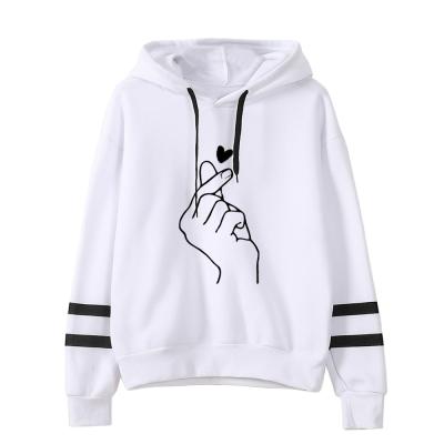 China MILING Anti-Wrinkle High Quality Cotton Pullover Embroidery Custom Printing Women's 100% Hoodies for sale