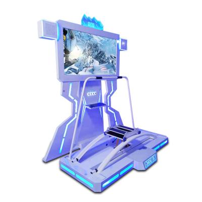 China Popular Metal Arcade Game Machine 9D VR simulator game machine vr cinema ski equipment for indoor playground for sale