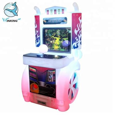 China Temple Run Kids Arcade Parkour Video Redemption Game Plastic Indoor Coin Operated Machine for sale