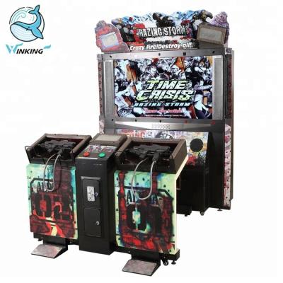 China Metal 55 Inch Shaving Storm Arcade Simulator Gun Shooting Games Indoor Adult Shooting Games For Sale for sale