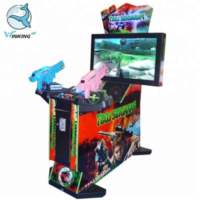 China Popular 42 Inch Wooden Line Paradise Lost Coin Operated Arcade Simulator Gun Shooting Video Game Machine for sale