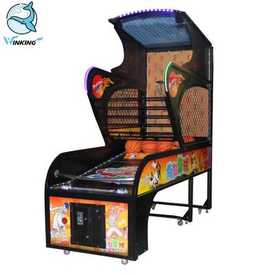 China Metal Cabinet Luxury Amusement Basketball Shooting Arcade Game Machine Coin Operated Machine For Sale for sale