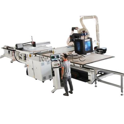 China Making Panel Furniture Nesting CNC Router Automatic Feeding Machine for sale