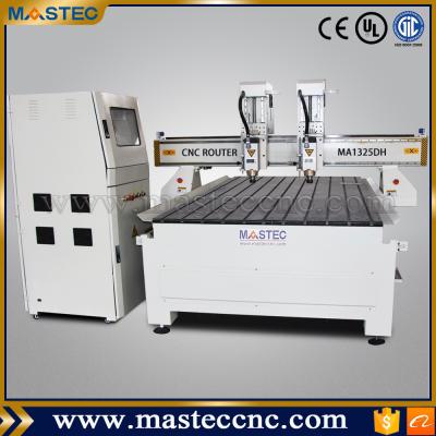 China NCstudio Control CNC Router Machine Acrylic Woodworking Machine With Double Rotary Heads for sale