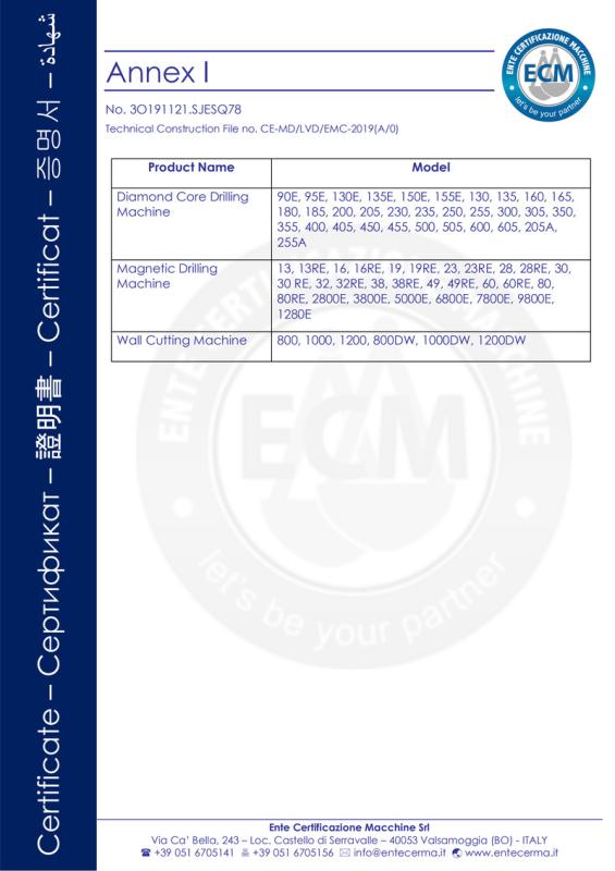 CE - Shanghai Jiechu Electromechanical Co., Ltd.