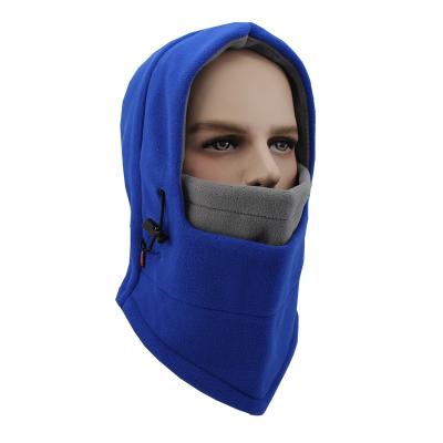 China breathable & Waterproof Balaclava Beanie Mask Cap Heavyweight Fleece Face Mask Beanie Hat Fleece Hood Outdoor Sports Skiing for sale