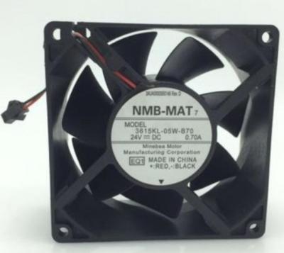 China FAN 24V 9.2CM 3615KL-05W-B70 HDD 3615KL-05W-B70-E01 Ball Bearing 105.9CFM 9238 for sale