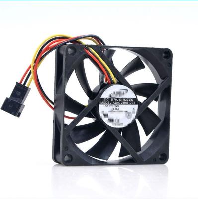 China Hot sale fan 7015 FANS AD0724HB-D72 24V. 0.16A 3 wire AD0724HB-D72 for sale