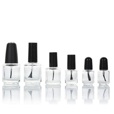 China OEM Empty UV Gel Nail Polish Bottle 5ml 15ml With Brush Screen Printing for sale