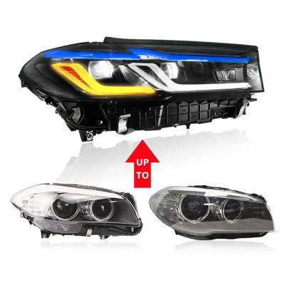 China Same as genuine Cicaryo F10 led headlights for BMW 2010-2016 5 series F18 F10 headlight 520i 523i LED modified headlight for sale