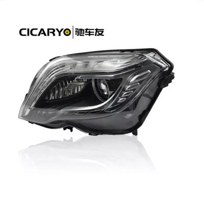 China Same as genuine Cicaryo Hot sale Modified GLK headlight for 2012 - 2015 GLK class upgrade modify facelift to DRL xenon low beam high beam car for sale