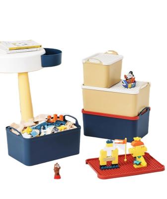 China Children's Stackable Toy Storage Box Building Block Toy Storage Box Children's Household Storage Toy Box for sale