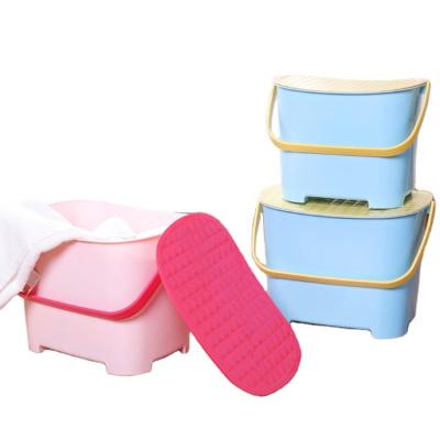 China Viable New Design Multifunctional Food Toy Plastic Storage Bucket for sale