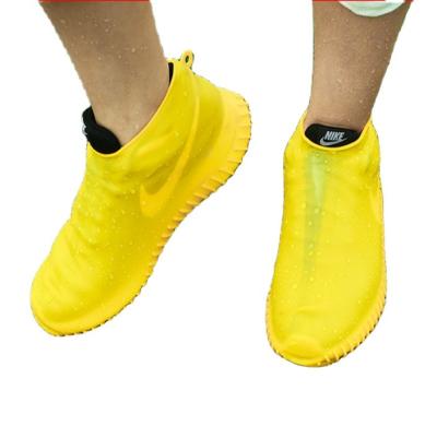 China 2020 Fashion Trend New Design Silicone Outdoor Waterproof Thickened Rain Boots for sale