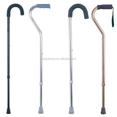 China Factory Supply Good Price Aluminum Caremax Aluminum Round Handle / Offset Cane for sale