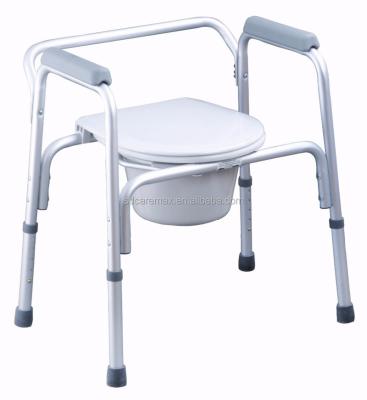 China Caremax Factory Supply Good Prices Aluminum Commode Chair CA651L for sale