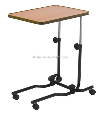 China Hospital Table Caremax Factory Supply Good Price Over Bed Table for sale