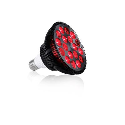 China Hot Sale 660nm 850nm SODOLUX Amazone Red Dye Removal Near Infrared Lamp E27 54W Red Light Therapy Bulb For Pain Relief for sale