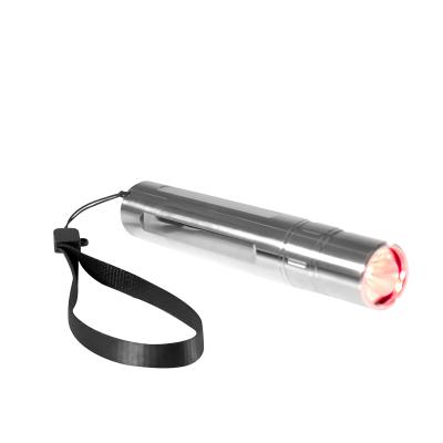 China Portable Dye Removal LED Flashlight 630nm 660nm 850nm Skin Rejuvenation Pain Relief Red Light Therapy Torch for sale