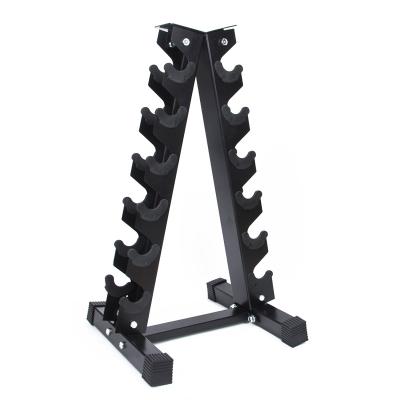 China 3pairs New Product Cheap New Product Black 6 Layer Multifunction Dumbbell Rack for sale