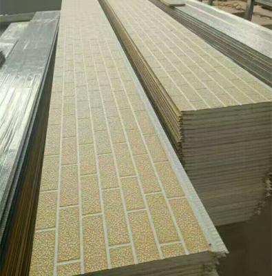 China Easy Operation PU Polyurethane Foam Panel Exterior Decorative Faux Brick Stone Siding Wood Wall Panel for sale