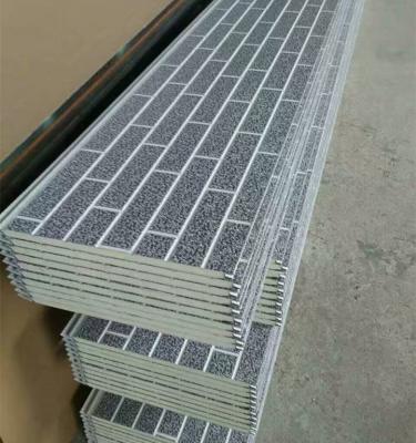 China Exterior Exterior Steel Wall Cladding 16mm Composite Panel For Precast House Facade Wall for sale