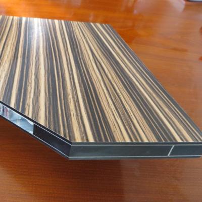 China Lightweight 11 Years Manufacturer PE PVDF Aluminum Honeycomb Panel For Exterior Wall Cladding for sale