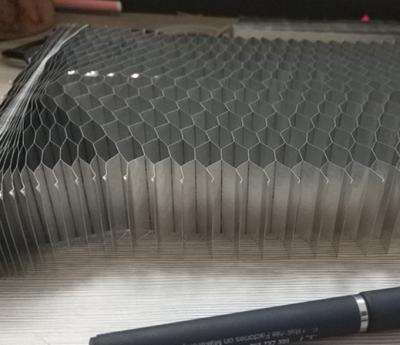 China Lightweight Aluminum Honeycomb Core For Perforated Aluminum Honeycomb Sheet for sale