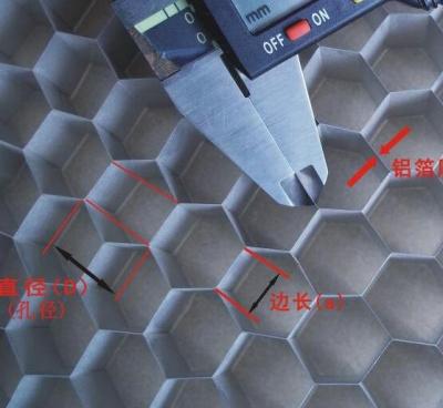 China Lightweight aluminum honeycomb core/photocatalyst panel price /panel for sale