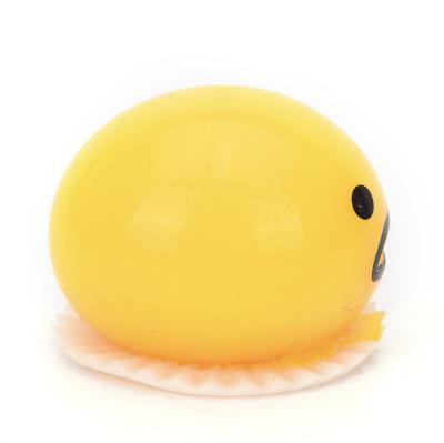 China Squeeze Toys Squeeze Toy Egg Yolk Anti Stress Reliever Relief Fun Gift Yellow Lazy Joke Toy Ball Egg Squeeze Funny Eggs AntiStress Gift for sale