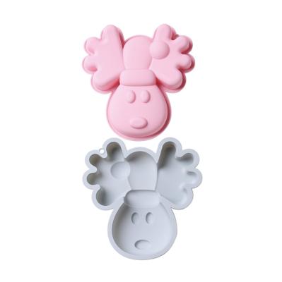 China Supplier Viable Mold Making Cake Bake Wholesale Decorating Supply 8 Inch Cartoon Cake Silicone Mold Baking Cake Making Set for sale