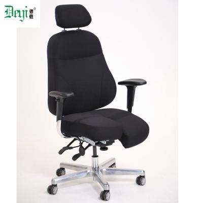 China New Design High Back Adjustable Comfortable Office Chair Leather Fabric Chair Cushion (Height) for sale