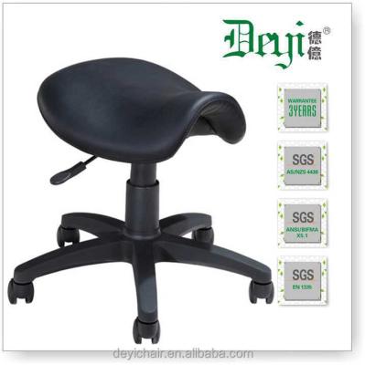 China Modern Saddle Chair ST007 (Height) Swivel Executive Leather Saddle Chair Adjustable With Wheels for sale