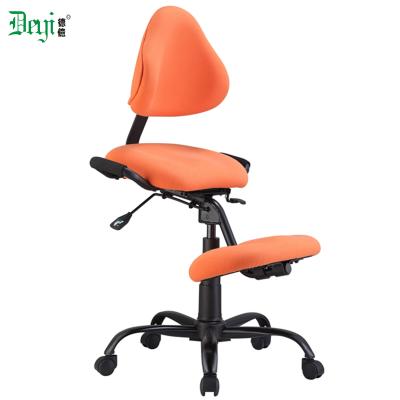 China (Height)Adjustable Adjustable Back Ergonomic Kneeling Chair With Seat Slider for sale