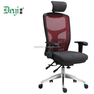 China (Height)Adjustable Mesh Fabric With Ergo Headrest Luxury Executive Office Chair for sale