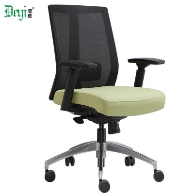 China 859-A Adjustable Back Swivel Modern Computer Chair 859-A Aluminum Low Cushion Office Chair (Height) for sale