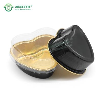 China Disposable Tray Aikou Kitchen Bakeware Tools Cake Baking Accessories Baking Molds Foil Cups Bread Cake Non-Stick Aluminum Foil Molds for sale